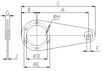 Плечо противодействия KTM
